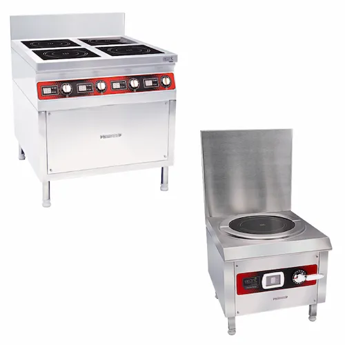 Commercial Induction Double Jacket Cook Wok - AV Horeca Solutions